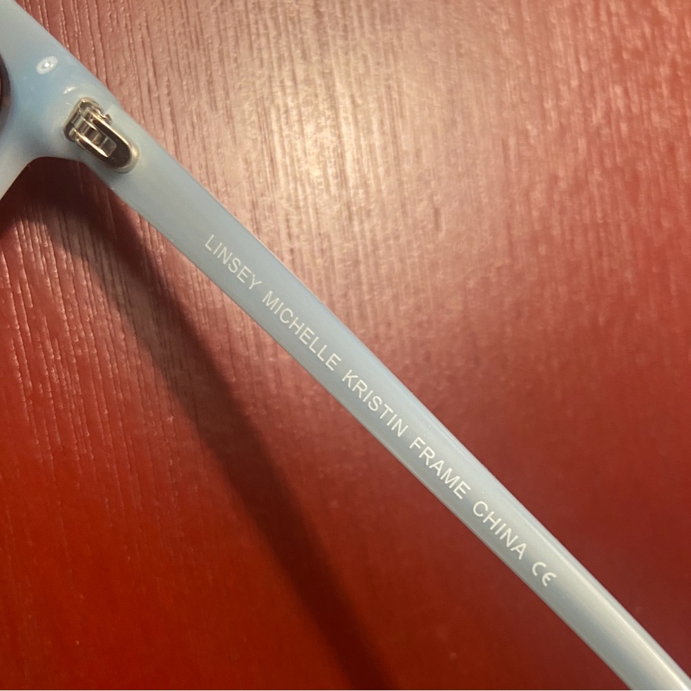 Tortoiseshell / Blue Glasses Frames - image 7